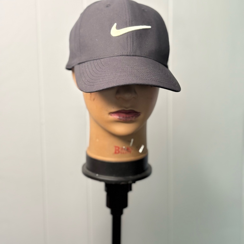 Nike Dark Gray Cap with White Swoosh